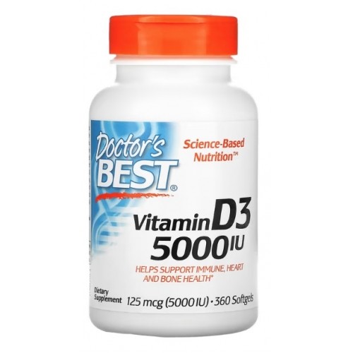 Doctor's Best Vitamin D3 Softgels